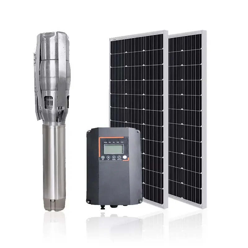 Solar Inverter Water Pump For Agriculture Irrigation With MPPT Controller