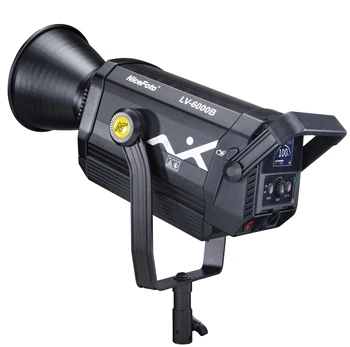 LV-6000B NiceFoto 600W Professional COB LED Continuous Photographic Lighting Bowens Mount HD Live-streaming Video Studio Light detail image