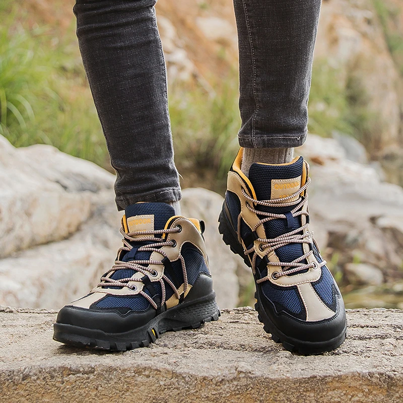 New Arrival Hiking Shoes Wholesale For Comfortable Waterproof Mountain Sport Shoes