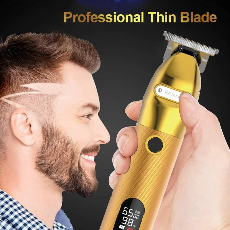 Профессиональный триммер для волос, триммер для бороды, лидер продаж, беспроводной электрический триммер для волос для мужчин, бытовой