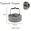 Titanium-800ML Tea Pot
