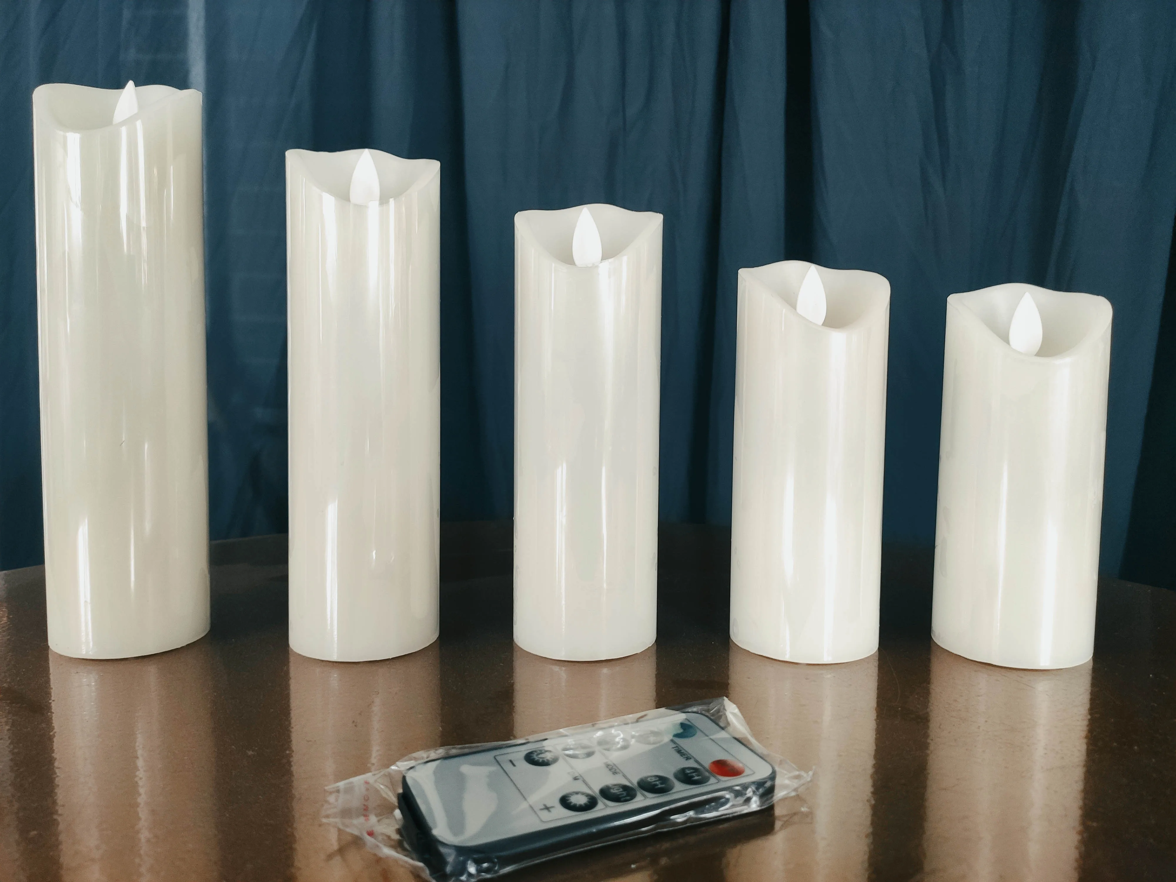 New Candles Led Flameless Flickering Battery Operated Wax Candle Led