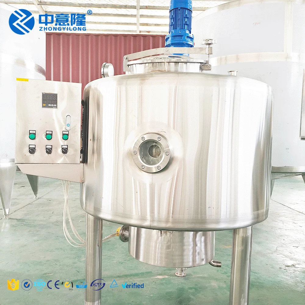 Factory Low Price Paddle Mixer with CIP Oil Spray Conveyor Semi