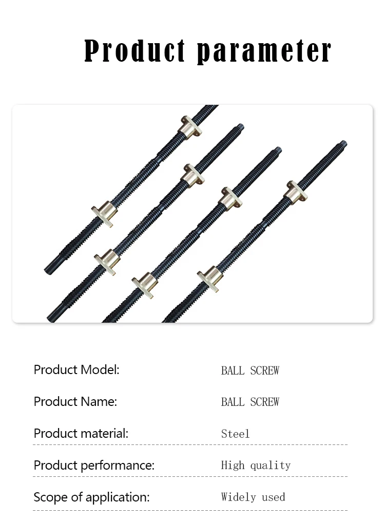 High Precision Ball Screw And Nut Sfu1605 For 3d Printer Axis Buy Sfu