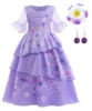 P025-Violet+L633-Boucle d'oreille violetteP025-Violet+L633-Boucle d'oreille violette