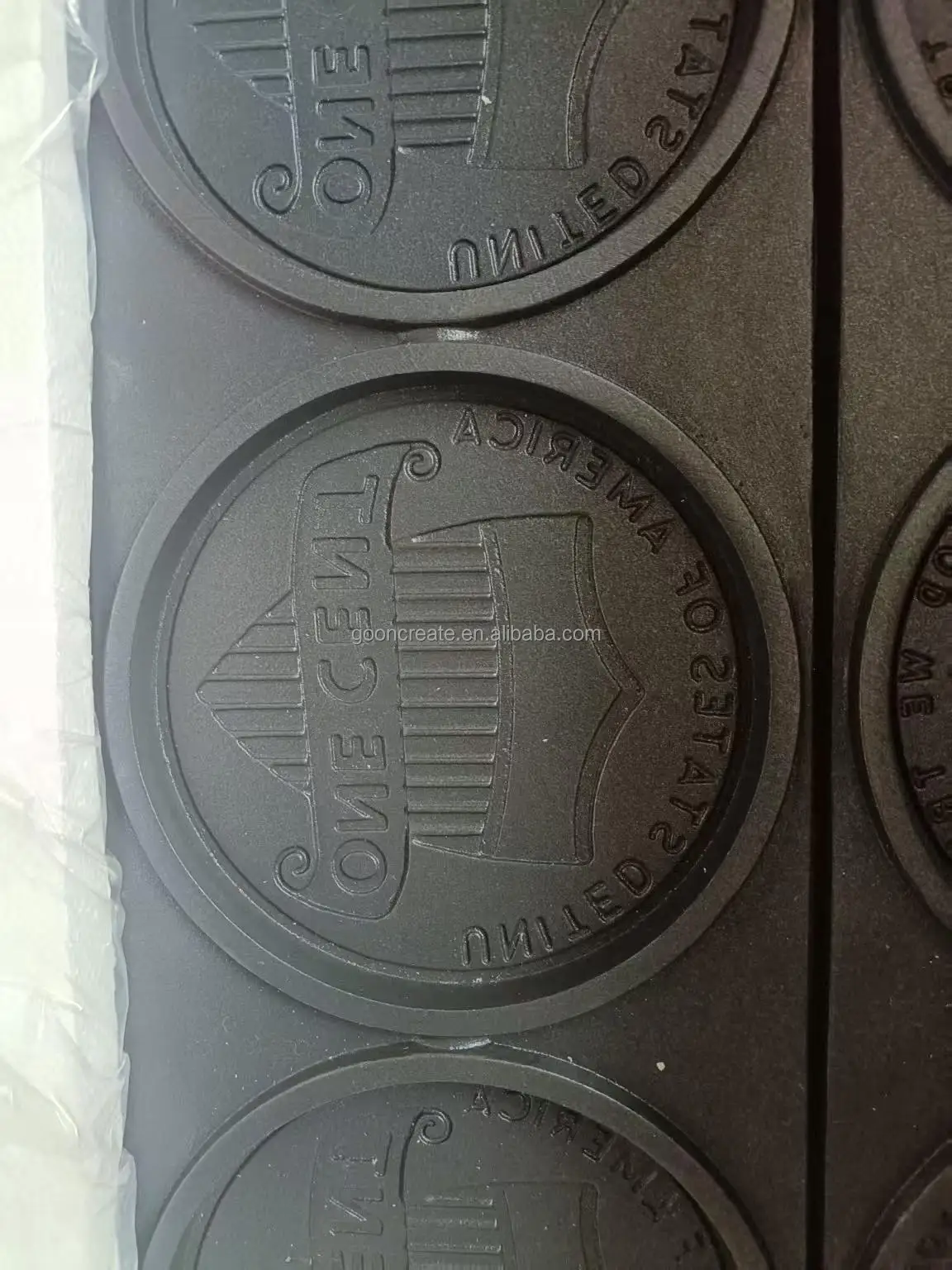 상업용 미국식 코인 와플 메이커 스낵 기계 동전 와플 기계 할로윈 와플 제조기