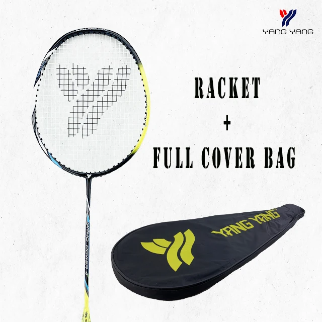[Бесплатное Покрытие & String] бронированная ракетка для бадминтона класса премиум, Малазийская ракетка для бадминтона, бренд Young & Yang