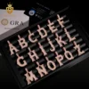 Rose Gold Color-Letter D