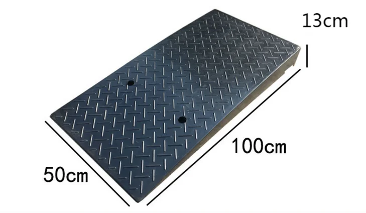 Rubber Kerb Ramp for Roadway Durable Curb Ramp for Safe Navigation factory