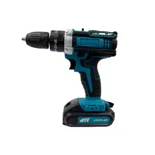 21V Household Electric DIY Industrial Hand Screwdriver Multi-Function Power Drill Dual-Speed Adjustable Torque Lithium Impact