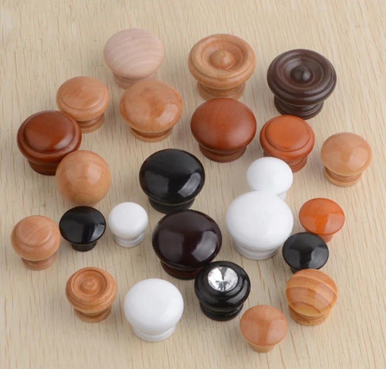 
Оптовая продажа, новый дизайн, ручка для мебели, деревянные ручки в форме гриба, круглые деревянные ручки для ящиков 