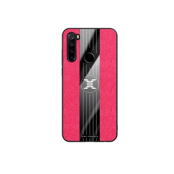 For Redmi Note 8 T mobile phone case with frosted cloth pattern hand and sweat-proof all-inclusive anti-drop mobile phone case
