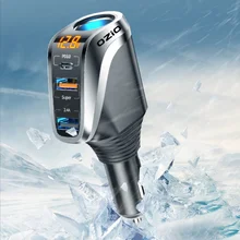 Factory Price 12V / 120W Metal USB Car Cigarette Socket PD 30W USB Car Charger Adapter Fast Charging