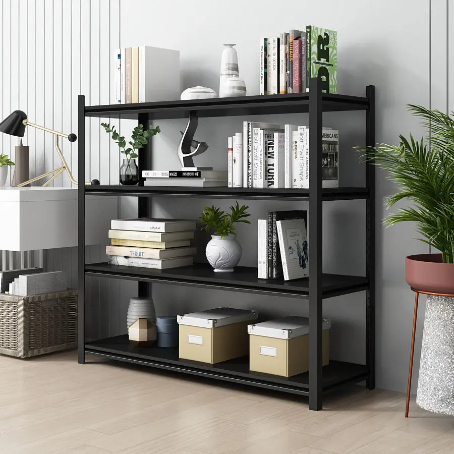 Home Storage Shelf Storage Racks Shelves Units Stainless Steel Metal Medium Duty Network Rack Storages