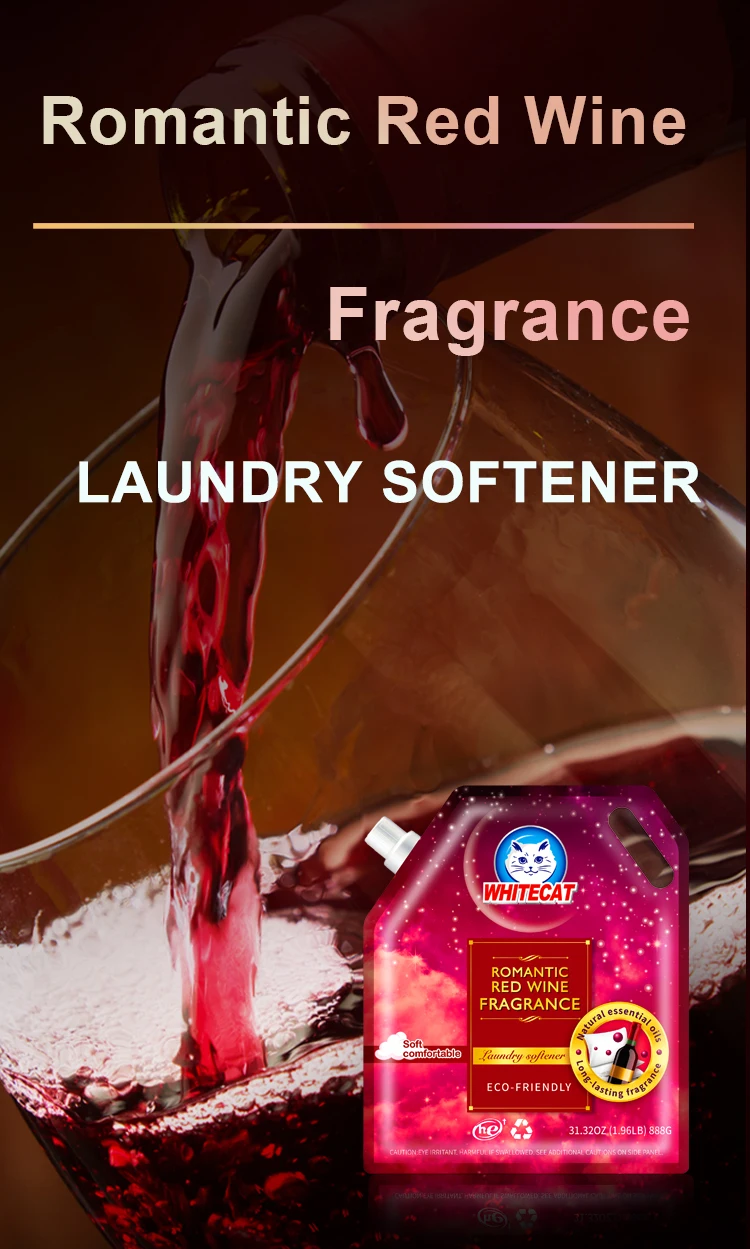 Romantic Red Wine Fragrance Laundry Fabric Softener