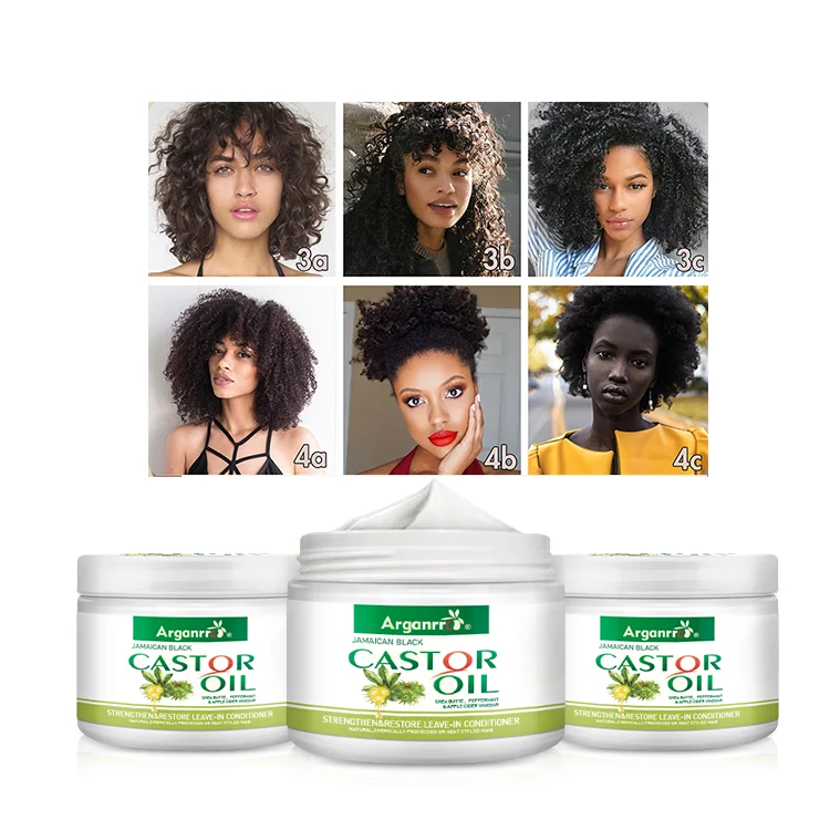 Фирменный кондиционер для натуральных волос Jamaican, черное касторовое масло, оставьте кондиционер для африканских волос, разделите концы, окрашивайте вьющиеся