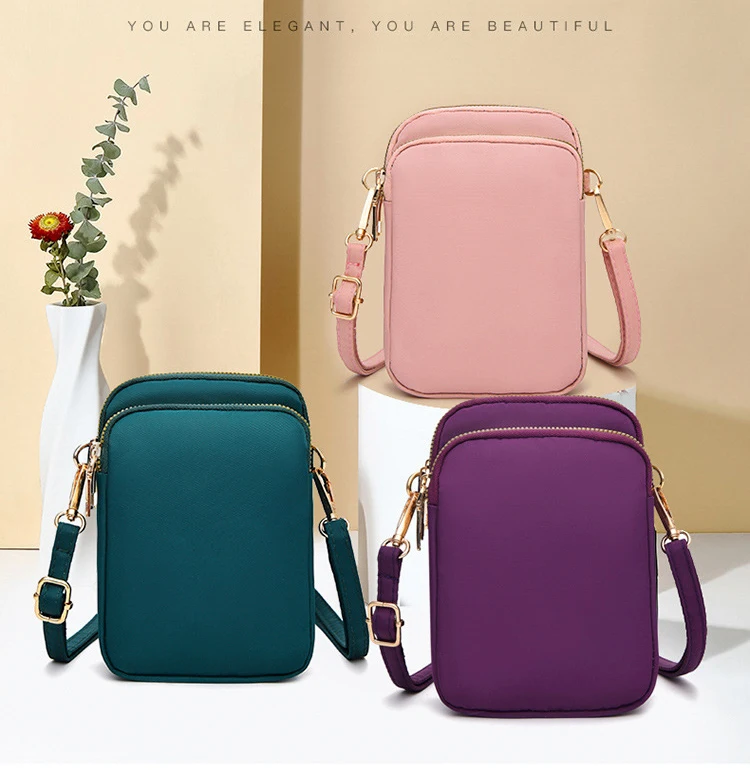 2023 New Arrival Pure Color Women's Handbag Leather Crossbody Bag Pu ...