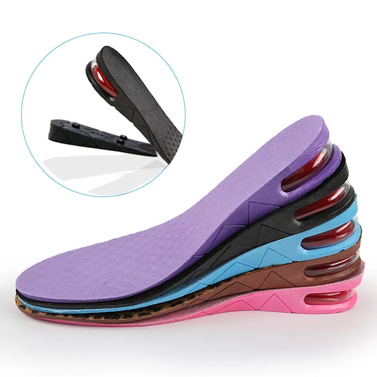 Pvc Height Increasing Insole Detachable Combination Pad Two-layer Men's ...