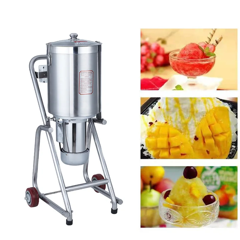 Commercial Ice Blender 30L Multifunction ice Blender machine 2200W Food  blender stainless steel Fruit&Vegetable Mixing machine