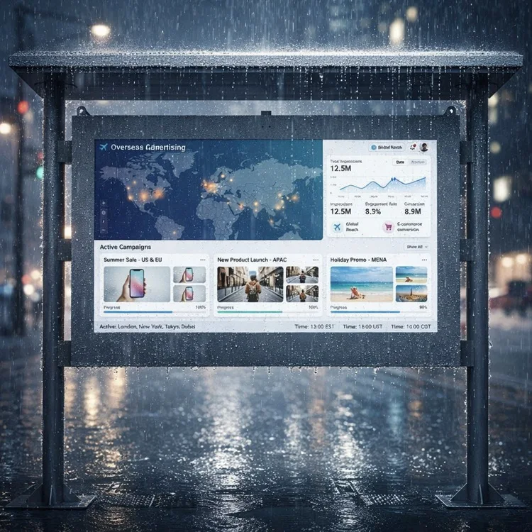 waterproof outdoor digital signage
