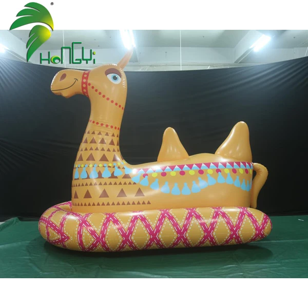 Newest Customized Lovely PVC Animal Design Float Inflatable Camel Toy