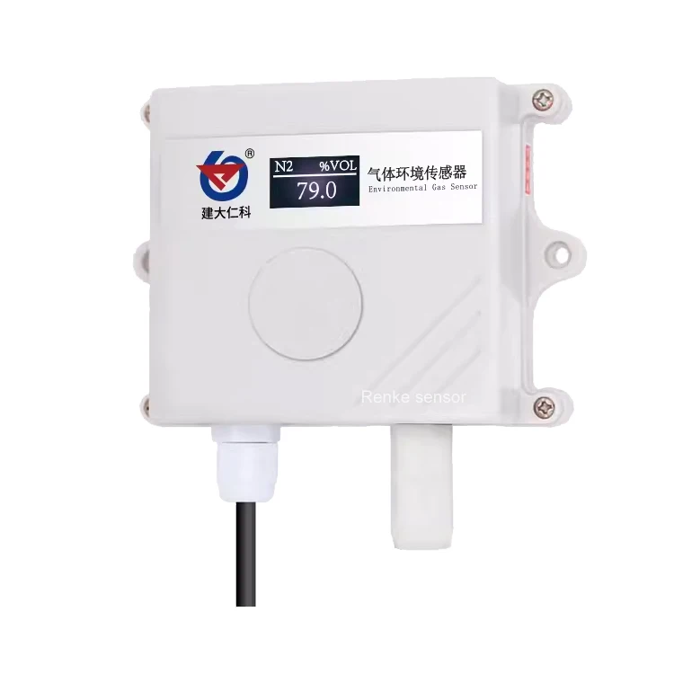 Renke High Precision Nitrogen Modbus Sensor N2 Nitrogen Gas Detector Price