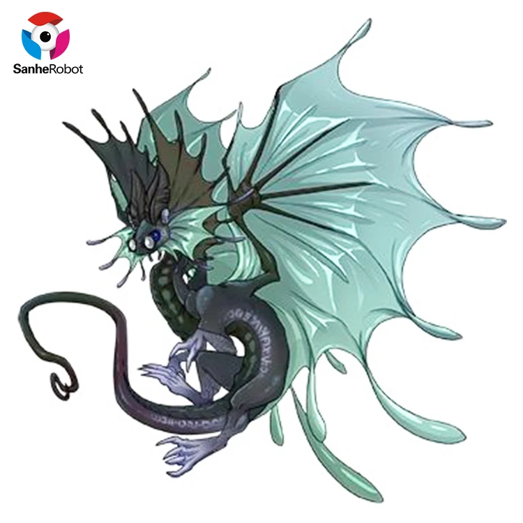 High Simulation Mechanical Dragon Model
