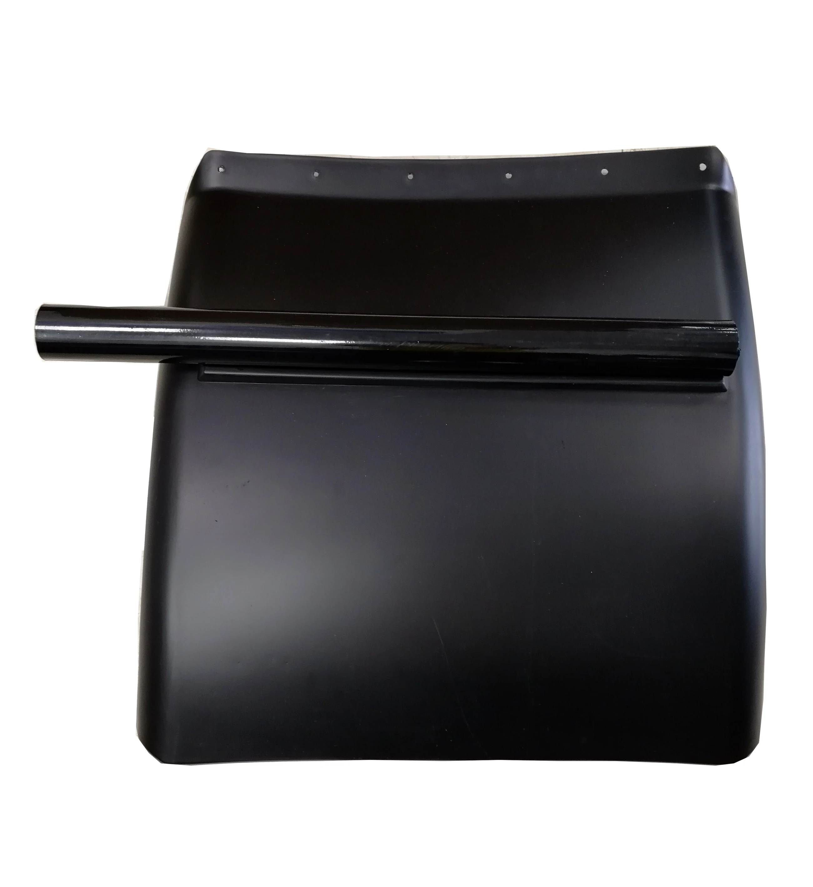 Pair Of 24x24 Inch Black Poly Plastic Quarter Fender Mud Flaps For Semi Trucks 7 thumbnail image