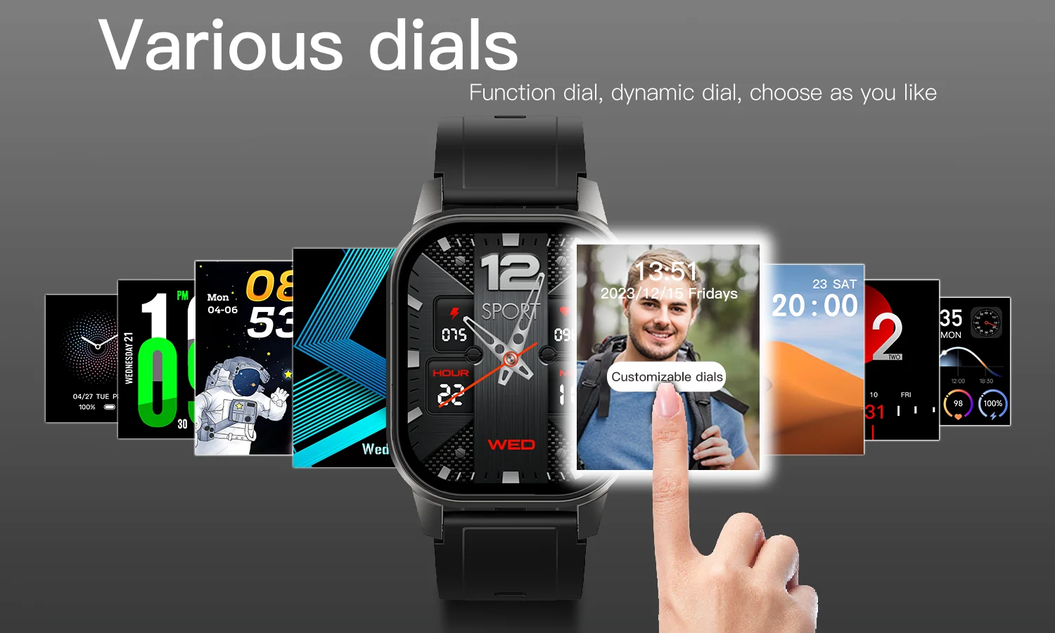 LIGE DM2 Smartwatch voor heren met gps, kompas, barometerdruk, hoogtemeter, 1,43 inch amoled-display, 170 sportmodi, 5 ATM waterdicht, 45 dagen accu, smartwatch roestvrij staal, zwart, voor Android