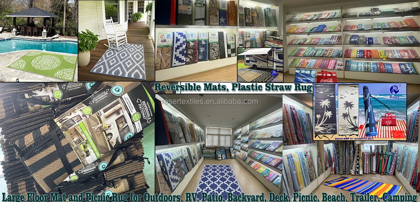 Premium Outdoor 100% Polyester Water-Resistant Stripe Knitted Style Portable 3Ply Lightweight Customizable Picnic Blanket for