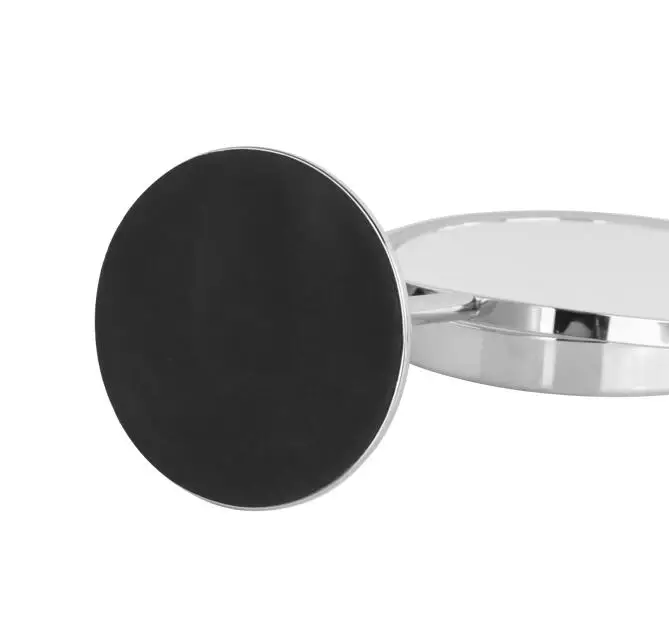 Nickel Plating Brush Satin Finish  10X 8X Led Makeup Mirror Modern Table Mirror With Led Light Wholesale