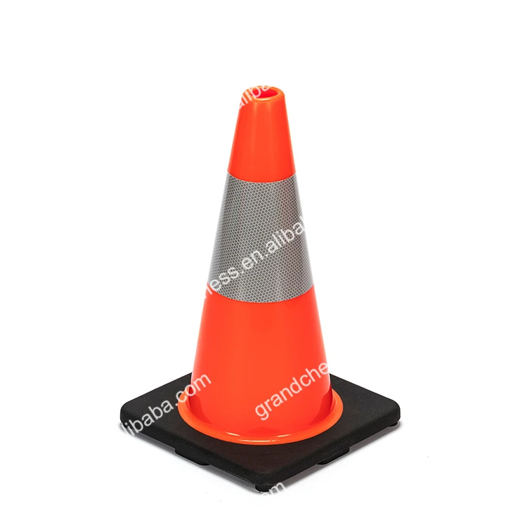 Manufacturer Traffic Cone Road Pakling Pvc Traffic Safety Cone Orange