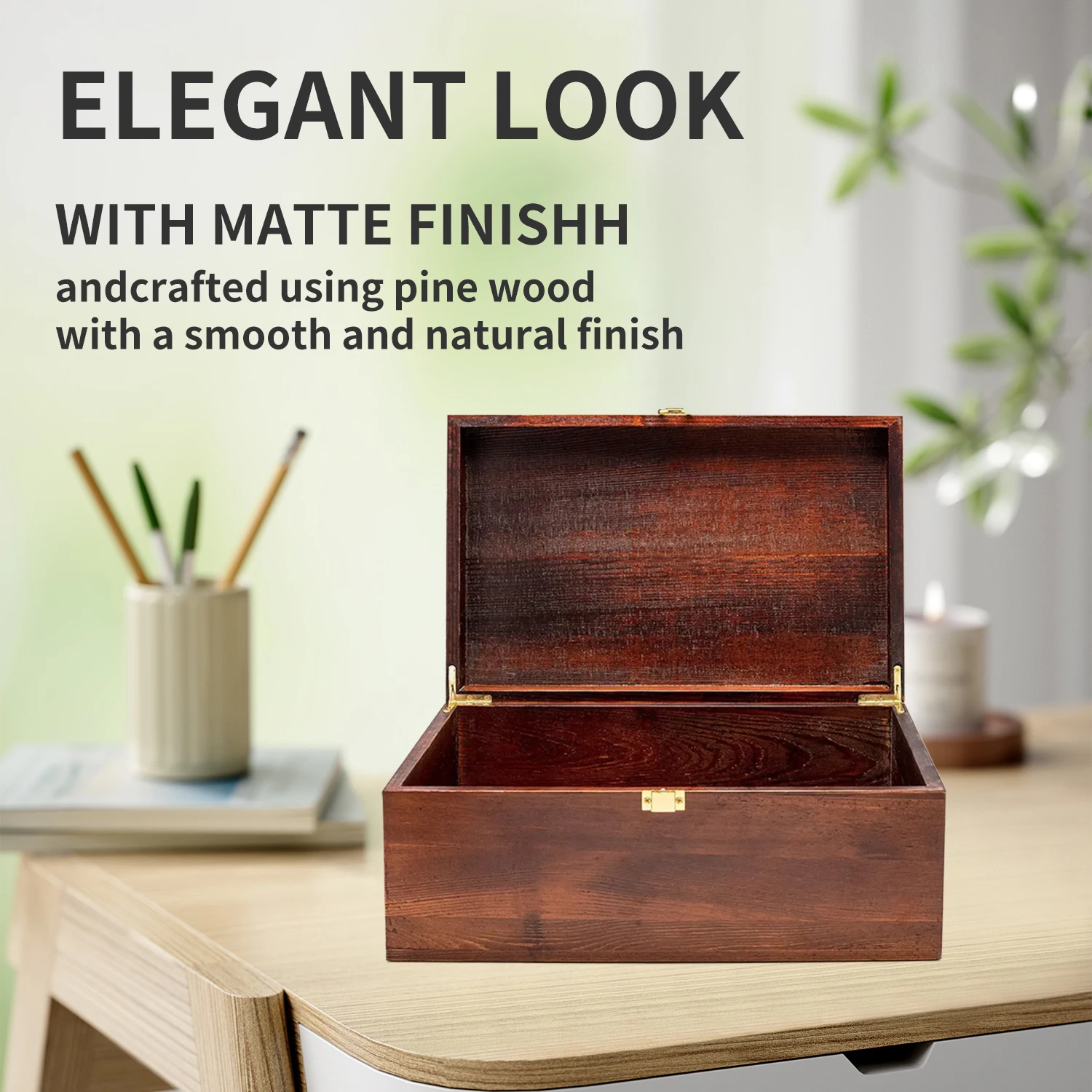 Customized Wooden Souvenir Storage Box Gift Box Wooden Display Box Various Styles and Materials