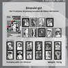 D 4 Ragazza smeraldo