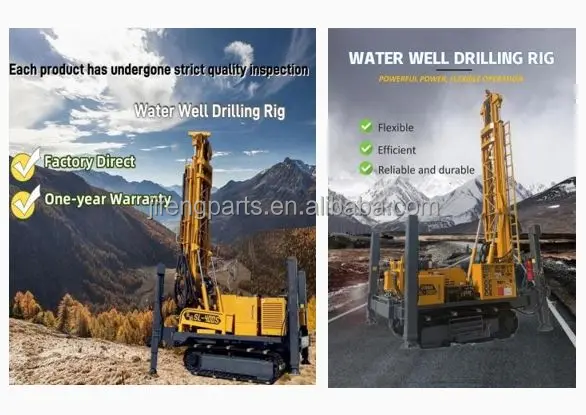 Cheap Price Customized 600m 650m 700m Deep Water Well Drilling Rig Made in China supplier