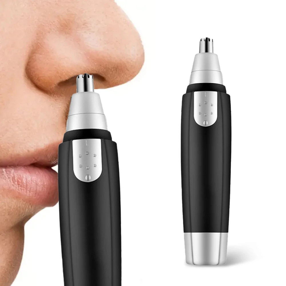 Professional Portable Electric Nose Hair Trimmer Multi-Functional Plastic Device for Painless Household RV Car Garage Use