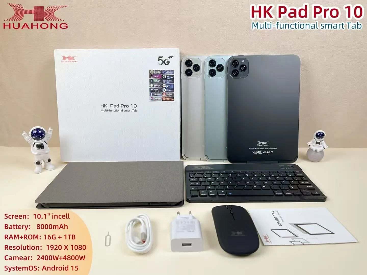 ★送料無料★格安！Androidタブレット HK PAD PRO10／日本語対応 10.0 スマホ・タブレット・パソコン ☆送料無料☆格安！Android
