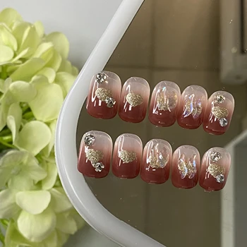 Hot selling popular nail supplier butterflies press on nail salon products