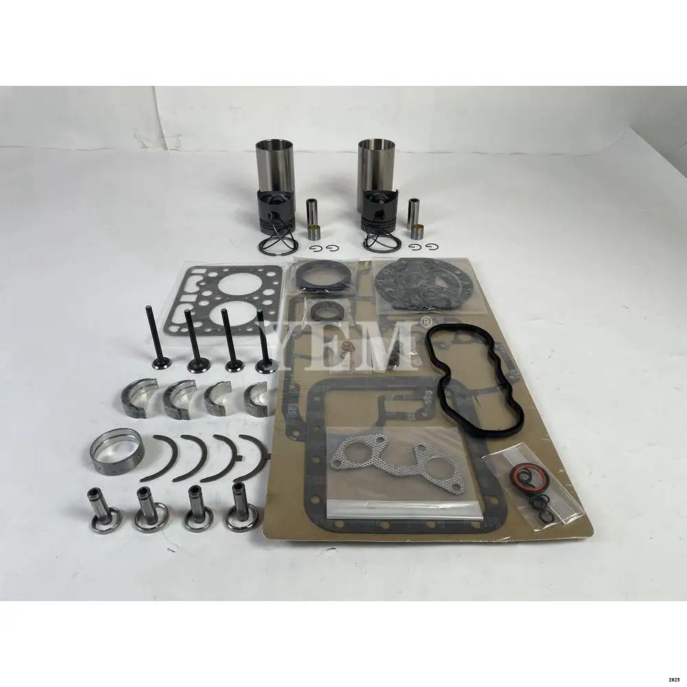Overhaul Kit With Bearings Piston Rings Full Gasket Set Cylinder Liner Valves Kit Fit for Kubota Z750