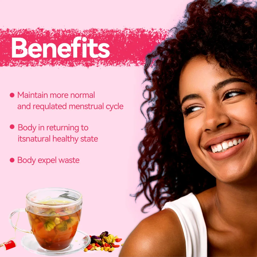 Chinaherbs Oem Private Custom Fibroid Tea Shrinking Feminine Uterus