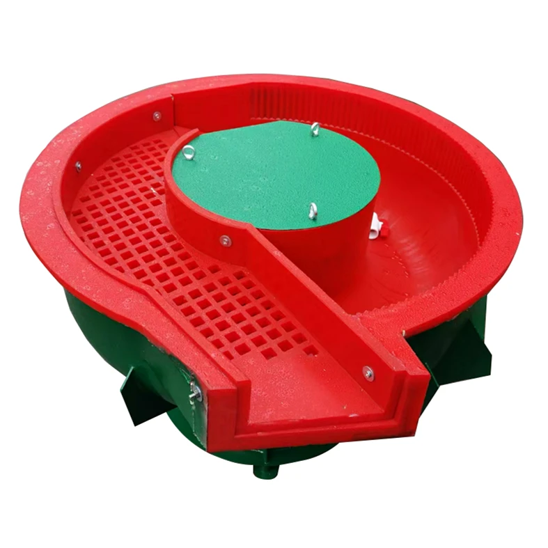 Small Metal Vibrator Polish Machine Wheel Hub Stone Vibratory Surface Grinding Polishing Finishing Machine