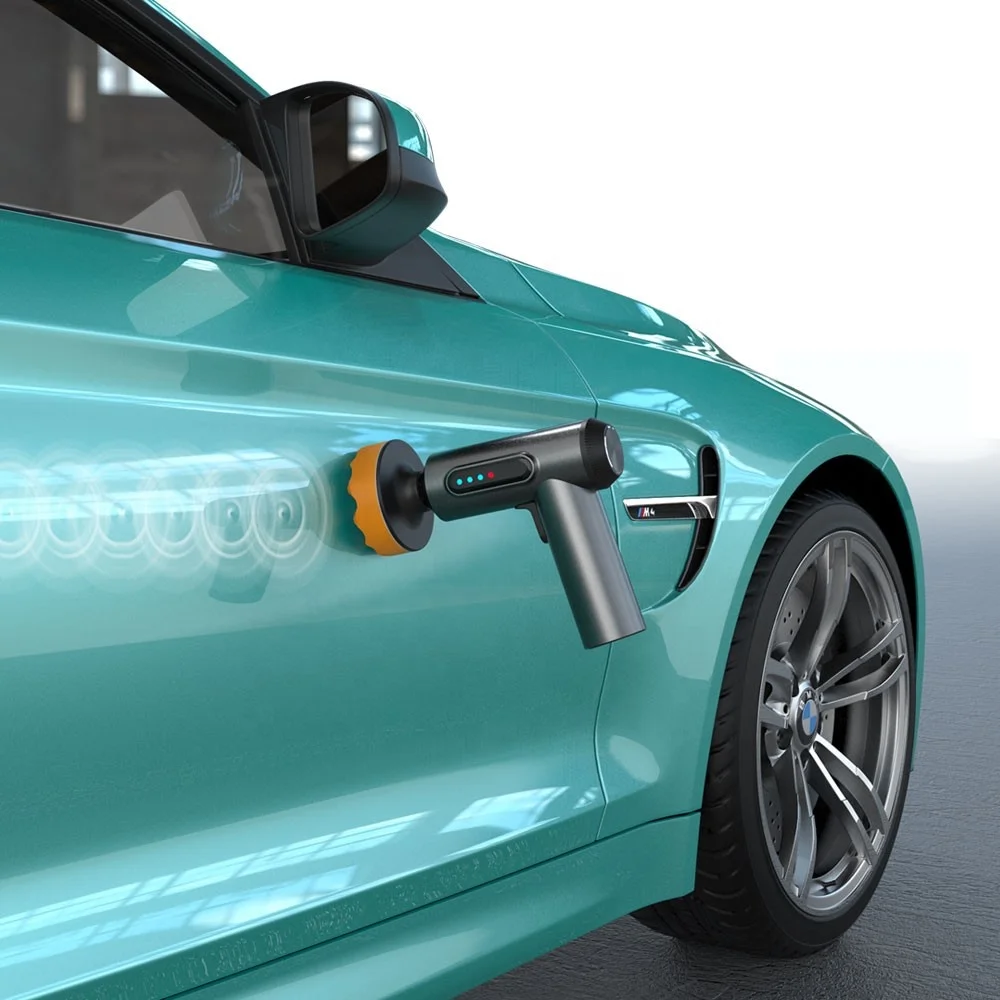 Портативный пластиковый инструмент для полировки автомобиля 80 Вт полировальный станок двойного действия воска