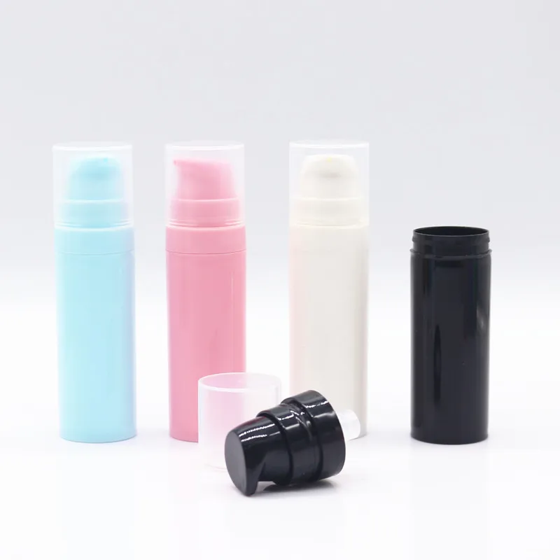 5ml 10ml 15ml 30ml 50ml 80ml 100ml 120ml White Pp Airless Bottle,Mini ...