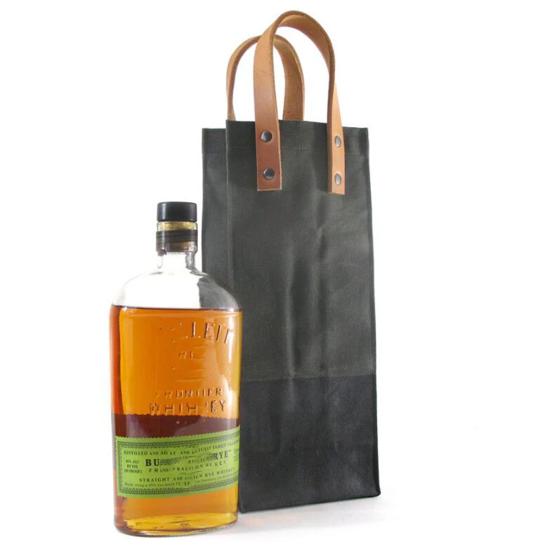 Canvas Wine Tote Bag for Red Wine