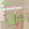 Double-headed rotating hook [Green]