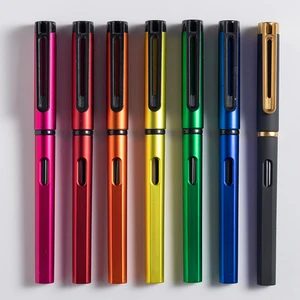 Wholesale Promotional Advertising Custom Logo Luxury Pen Gel Pen Plastic Pen 0.5mm Smooth Writing for Corporate Gifts