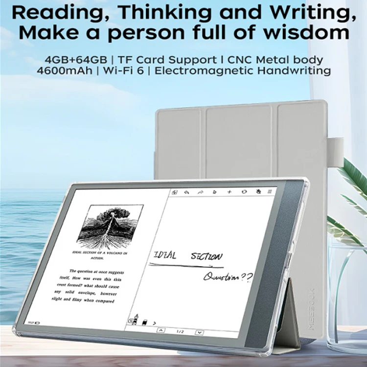 2024 Adjustable Warm and Cool Light Remarkable 10.3 Ereader 4+64GB E-ink Tablet with Stylus
