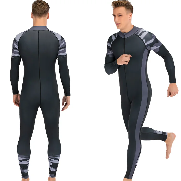 men long sleeves neoprene wetsuit with