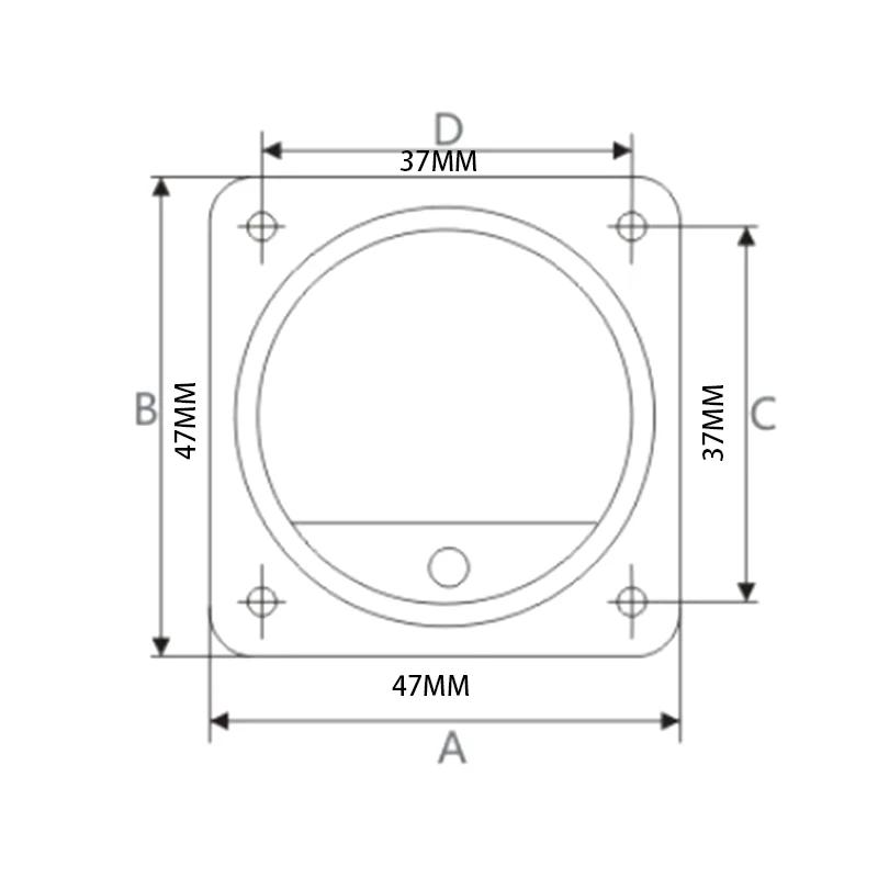 2021 новый дизайн проворная поставка вольтметр S0-45 указатель Ac 30A амперметр