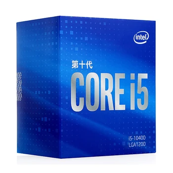 New Intel Core i5 10400 Processor, 6 Cores up to 4.3GHz, 65W, DDR4